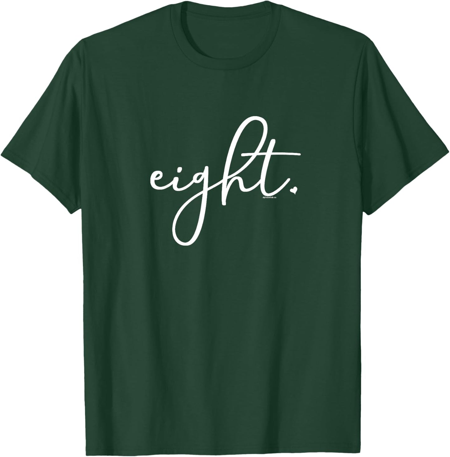 8th Birthday Shirt Girl 8 Year | Party Ideas Age 8 Eight T-Shirt - T-Shirt | Forest