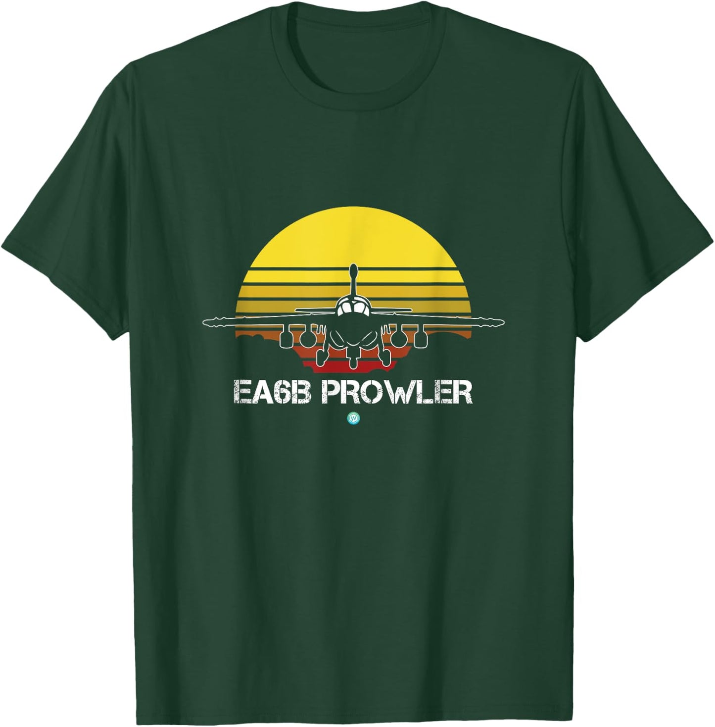 Vintage EA-6B Prowler Military Aircraft Shirt Gift T-Shirt - T-Shirt | Forest