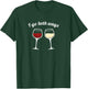 I Go Both Ways Red Wine White Wine Lovers T-Shirt - T-Shirt | Forest