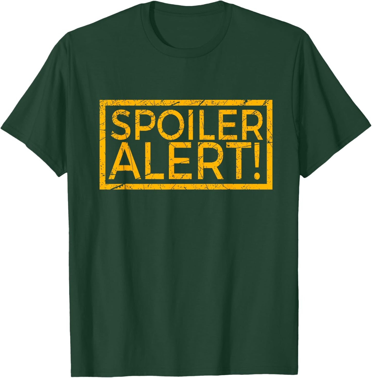 Movie TV Spoiler Alert Movie Fan Spoilers Books T-Shirt - T-Shirt | Forest