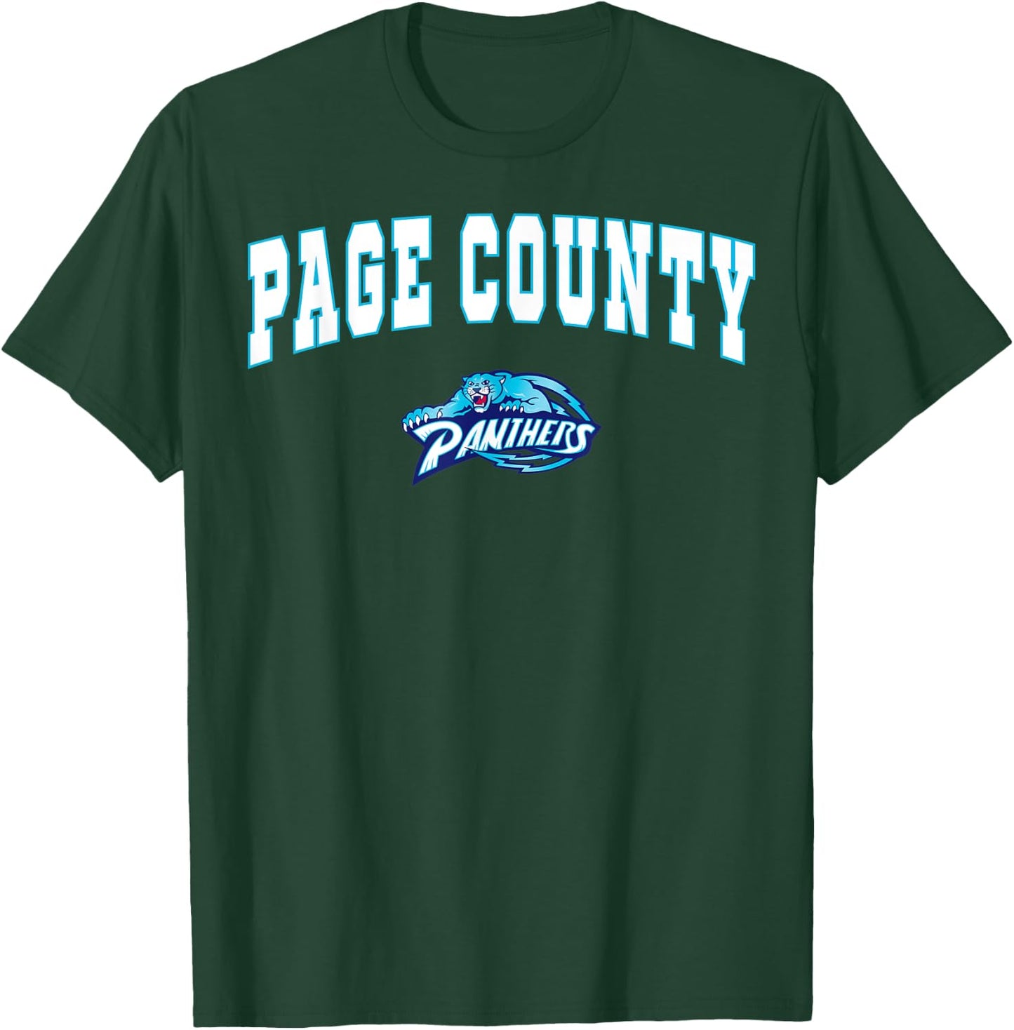 Page County High School Panthers C2 T-Shirt - T-Shirt | Forest