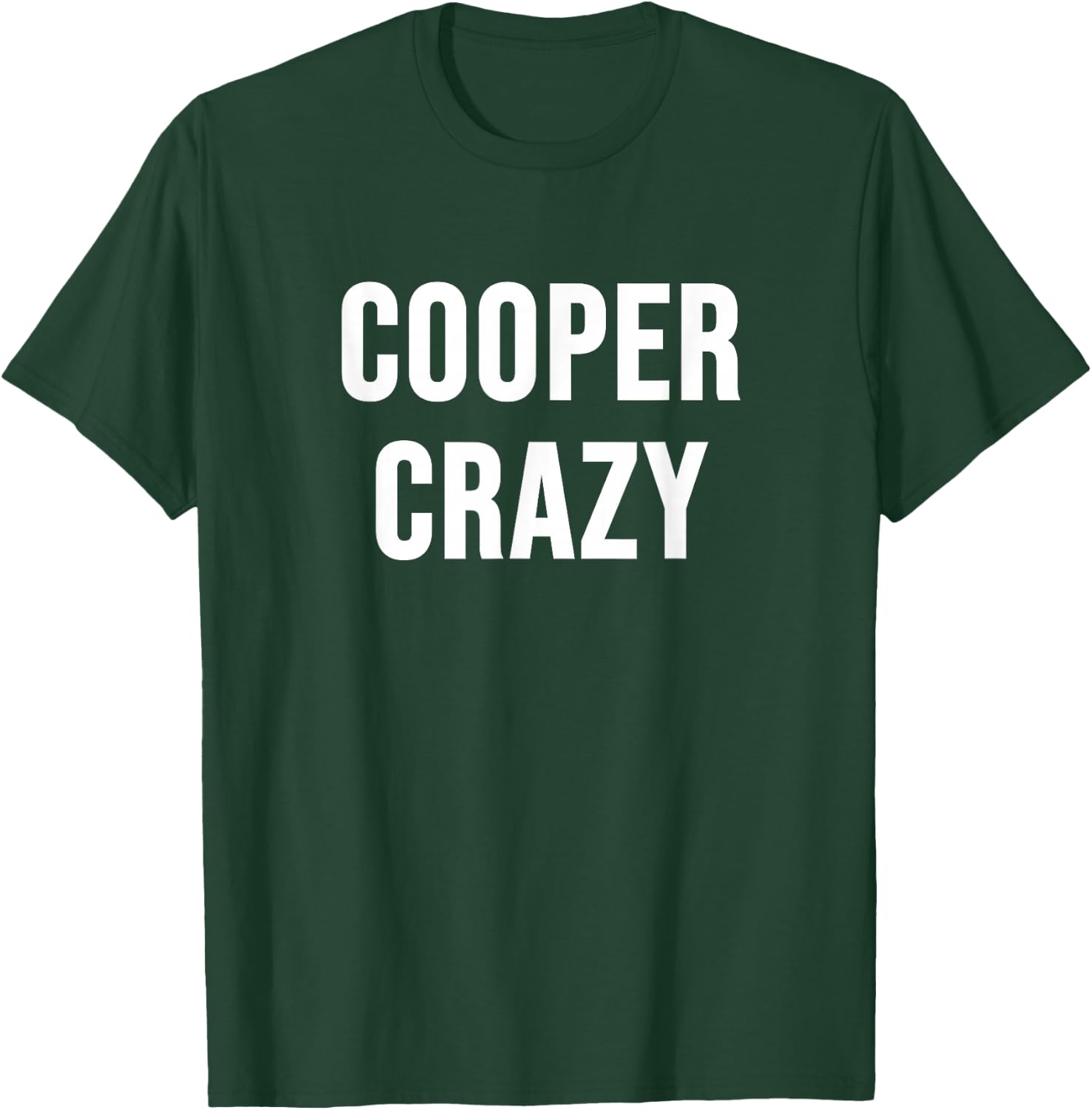 Cooper Crazy T-Shirt - T-Shirt | Forest