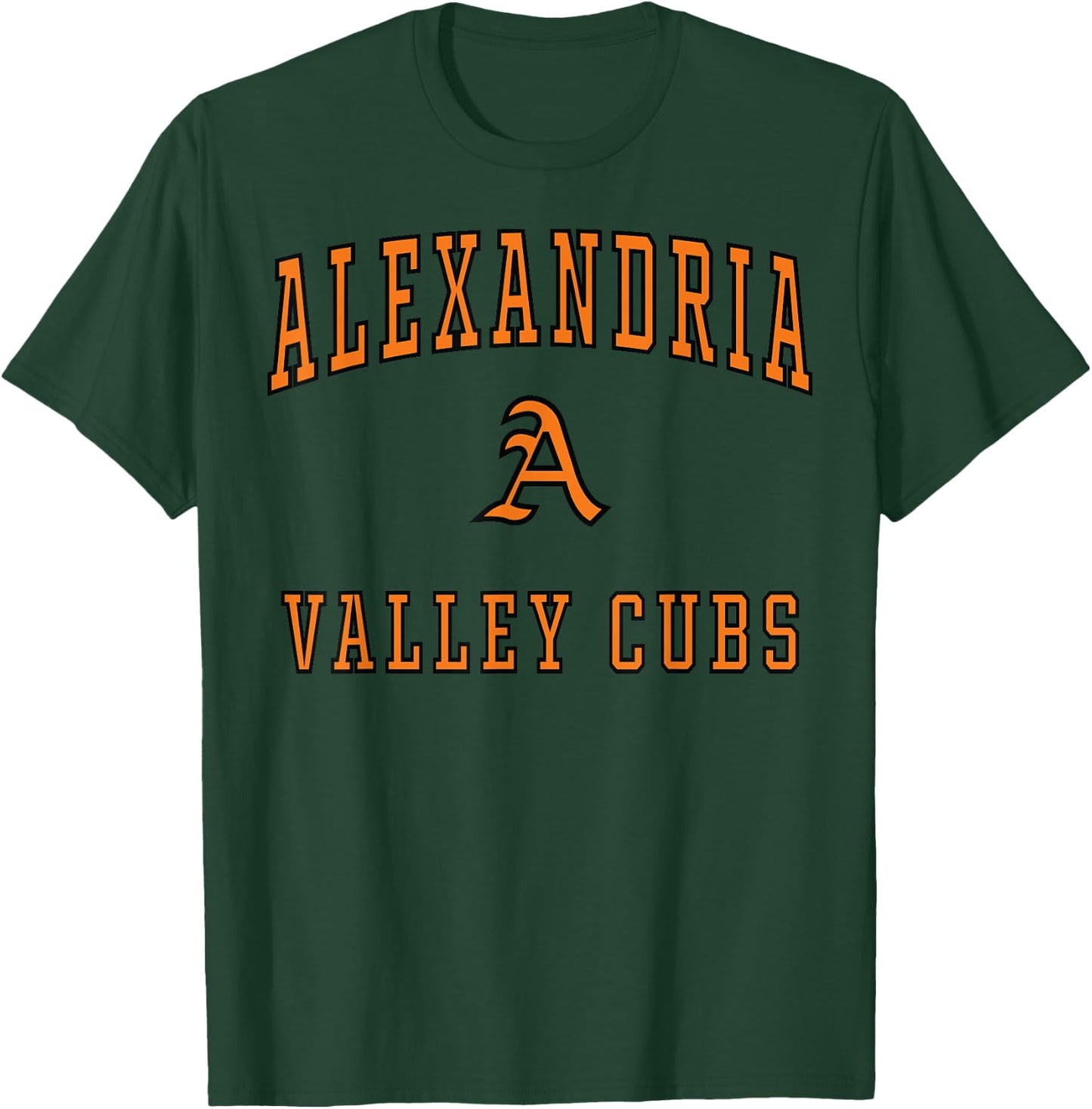 Alexandria High School Valley Cubs C1 T-Shirt - T-Shirt | Forest