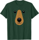 Bear Face Cute Easy Halloween Costume Kids Adults T-Shirt - T-Shirt | Forest