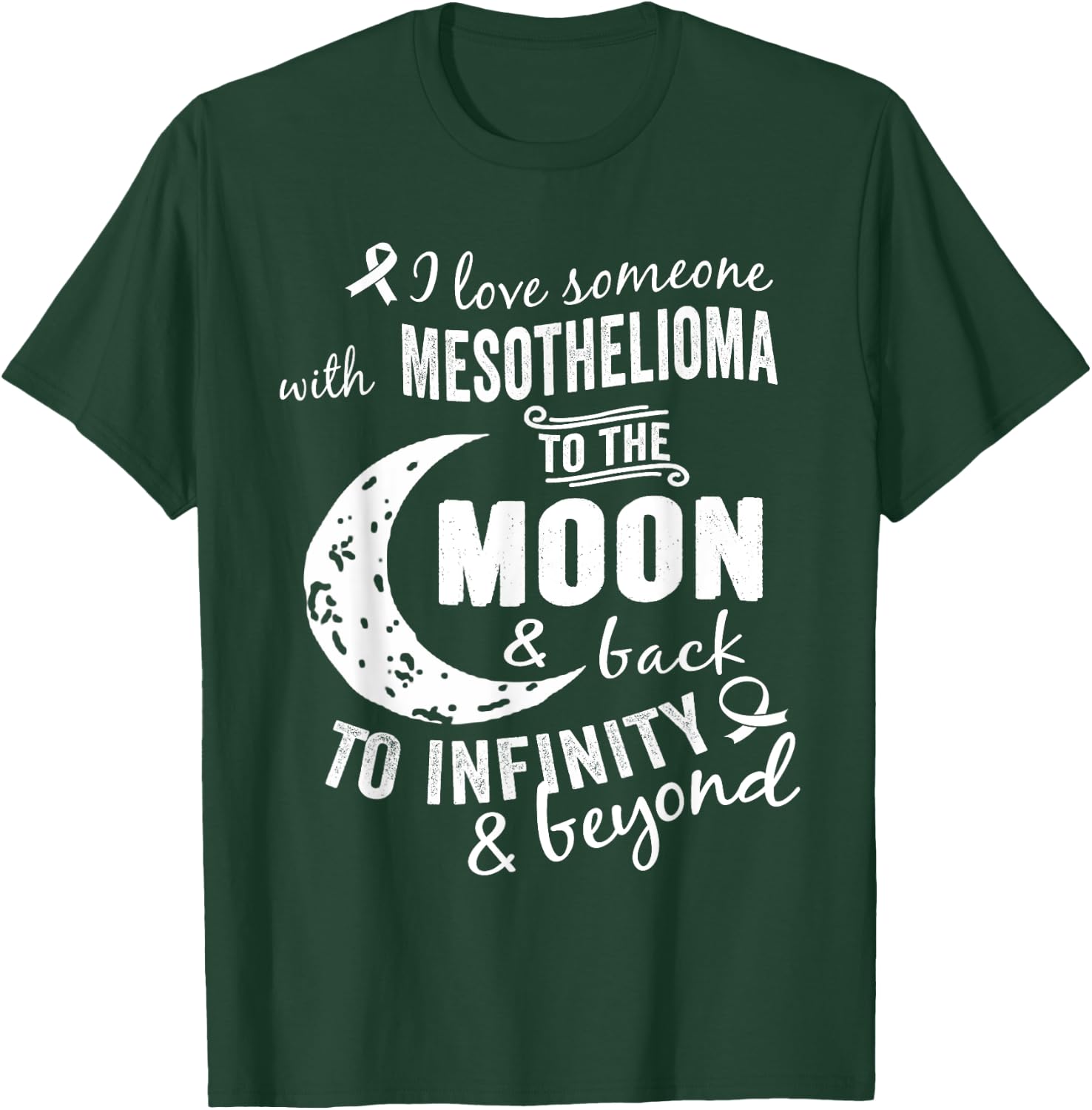 Mesothelioma Awareness Shirt /Men T-Shirt - T-Shirt | Forest
