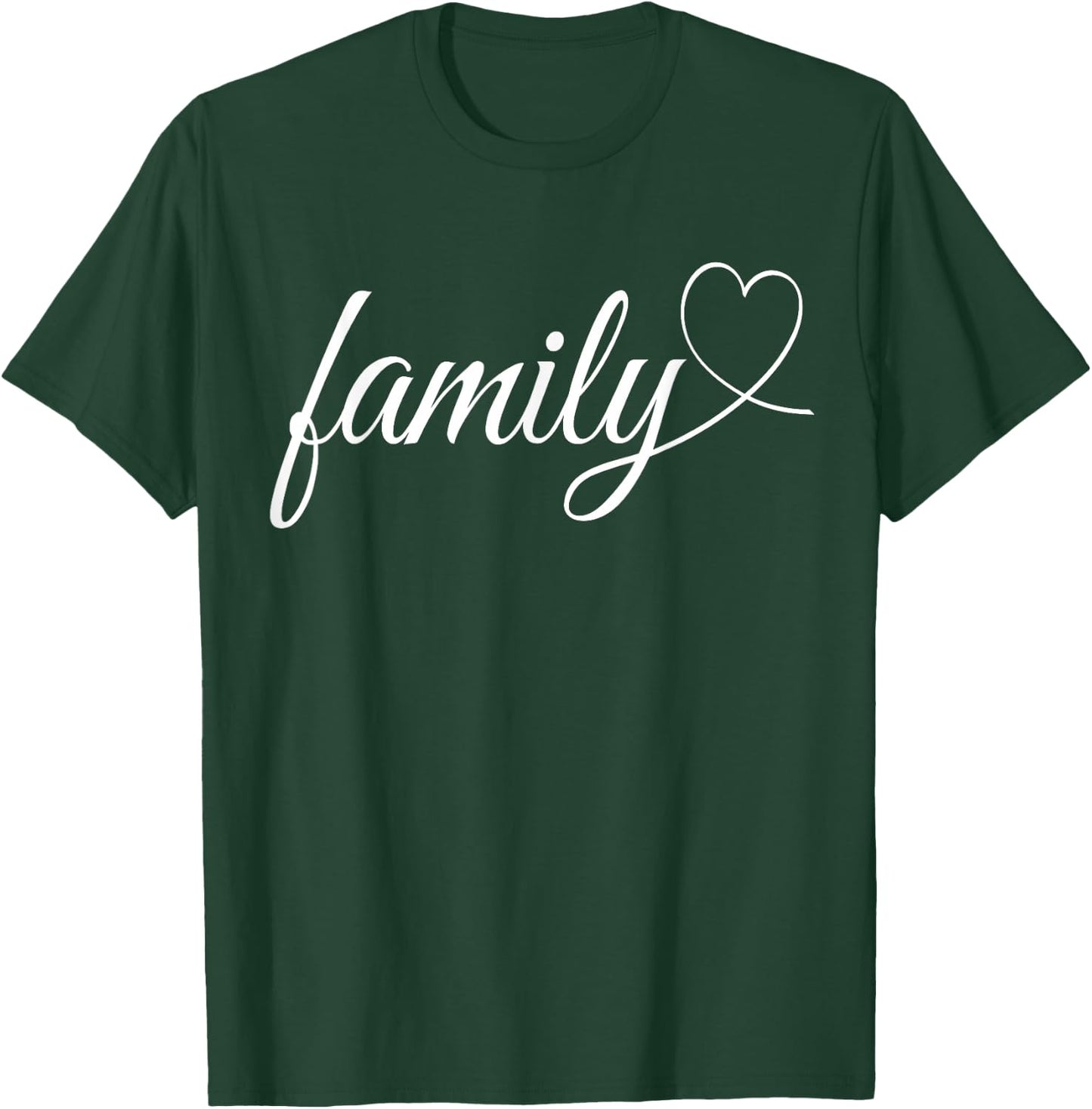 Love My Family Cute Family T-Shirt - T-Shirt | Forest