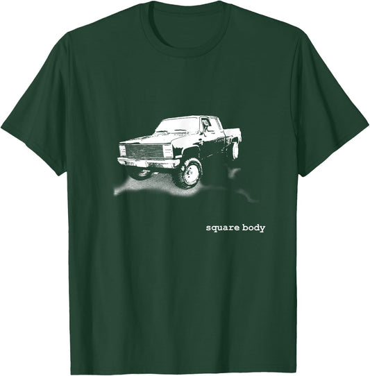 Vintage Square Body Pickup Truck 1973-87 Shirt T-Shirt - T-Shirt | Forest