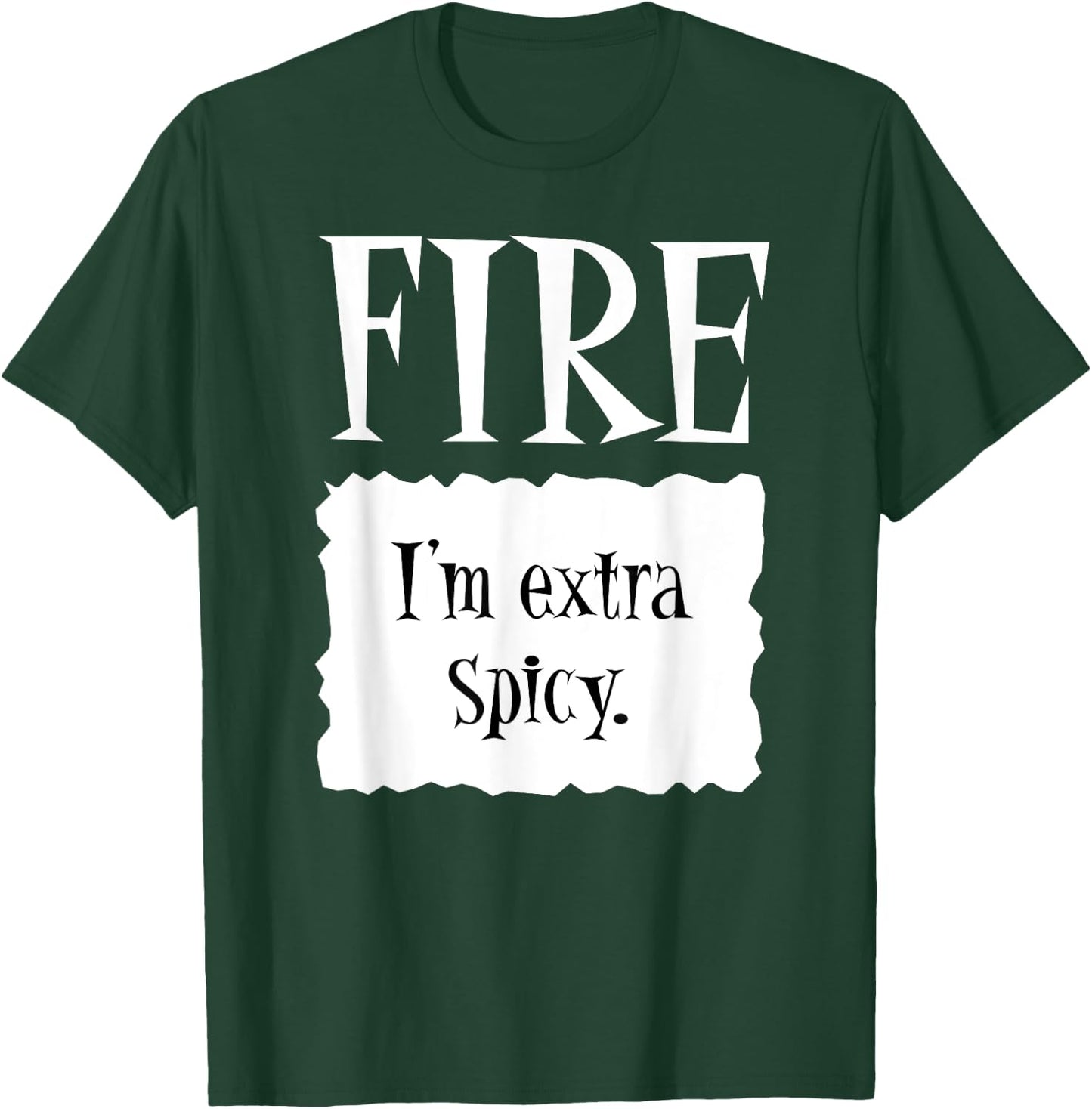 FIRE - Hot Packet Halloween Taco Costume T-Shirt - T-Shirt | Forest