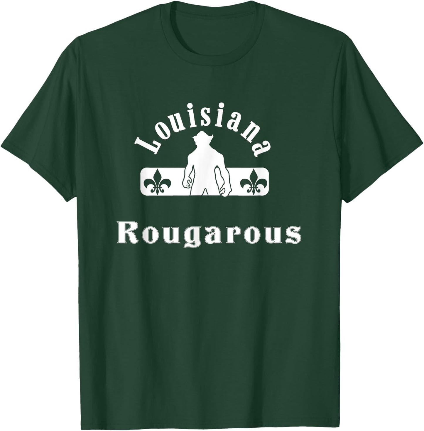 Louisiana Rougarou Loupgarou New Orleans Swamp Monster T-Shirt - T-Shirt | Forest
