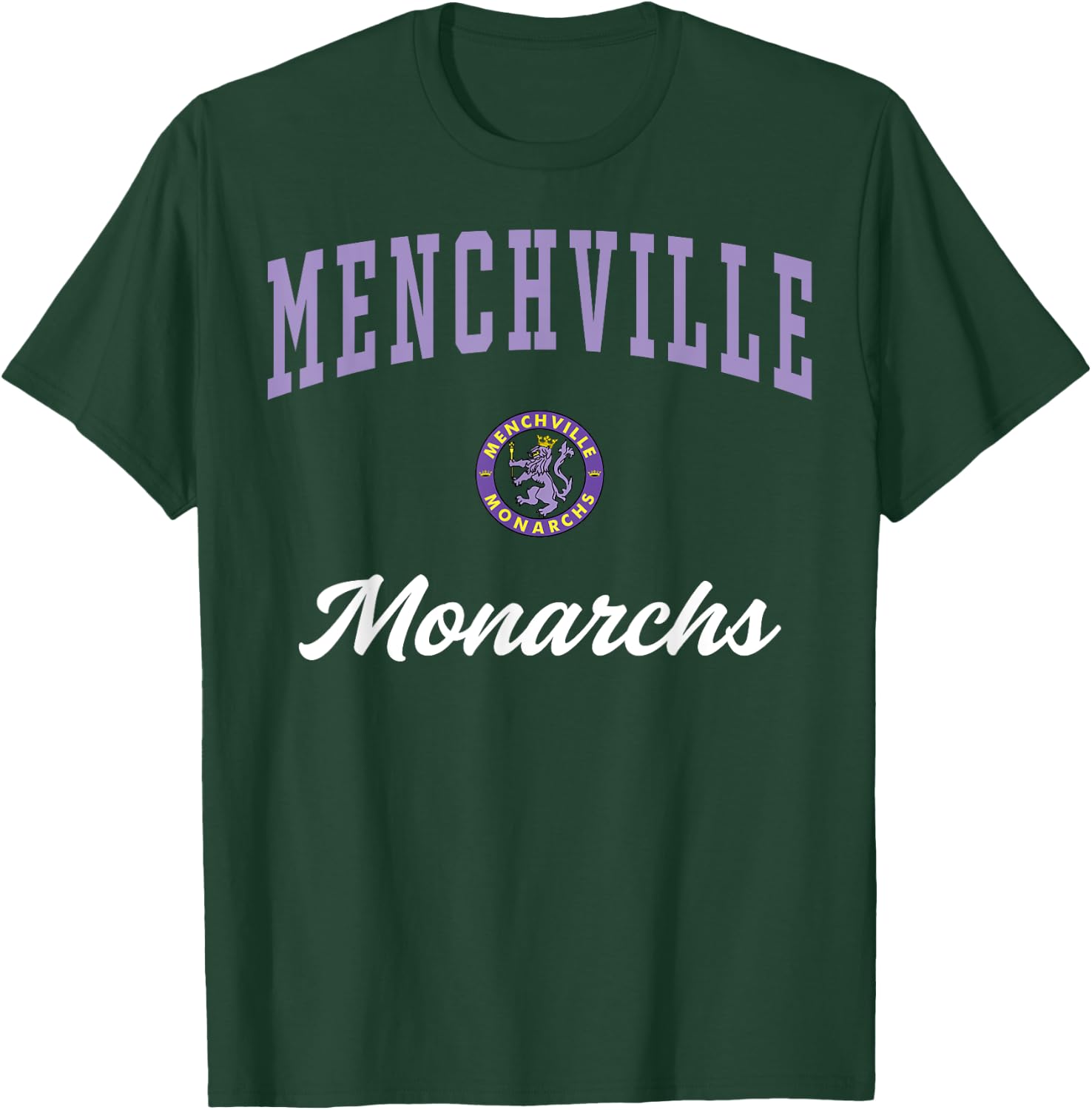 Menchville High School Monarchs C3 T-Shirt - T-Shirt | Forest