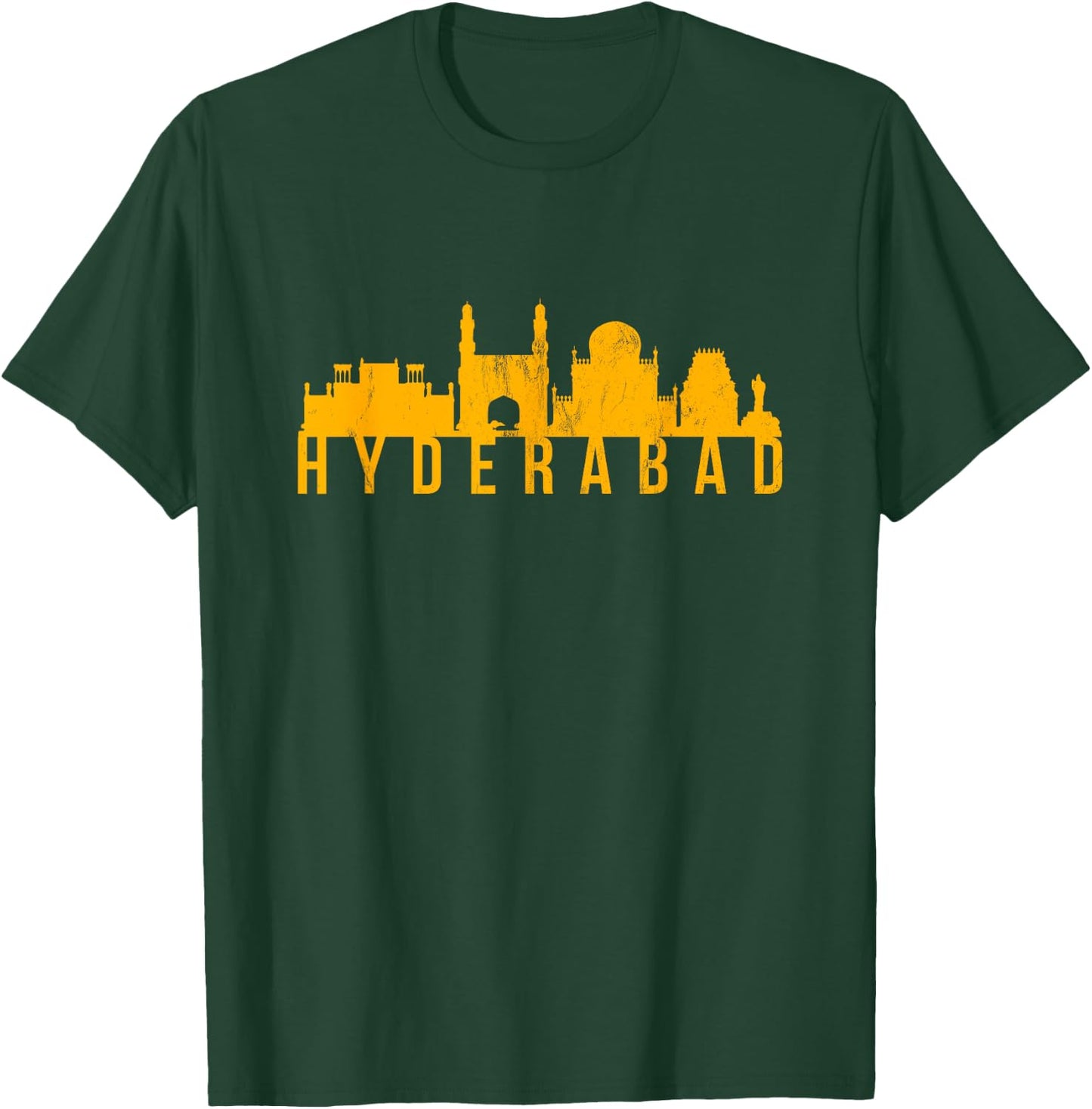Hyderabad T Shirt Clothes Adult Teen Kids Apparel Top Beach T-Shirt - T-Shirt | Forest