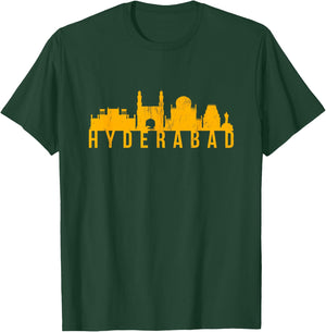 Hyderabad T Shirt Clothes Adult Teen Kids Apparel Top Beach T-Shirt - T-Shirt | Forest