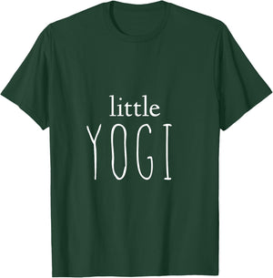 Little Yogi Toddler Child Kid Yoga T-Shirt - T-Shirt | Forest
