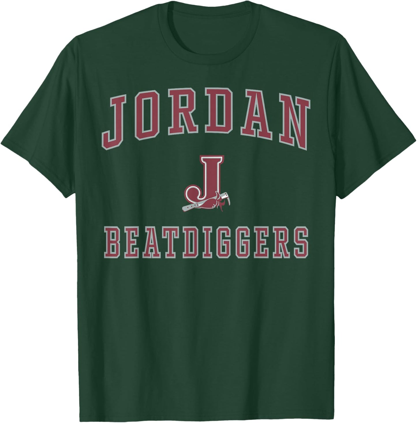Jordan High School Beatdiggers C1 T-Shirt - T-Shirt | Forest