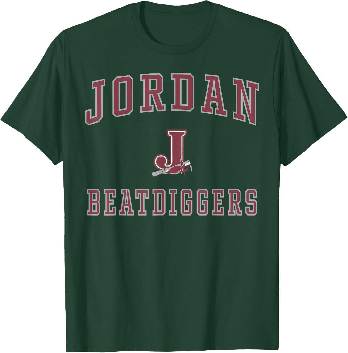 Jordan High School Beatdiggers C1 T-Shirt - T-Shirt | Forest