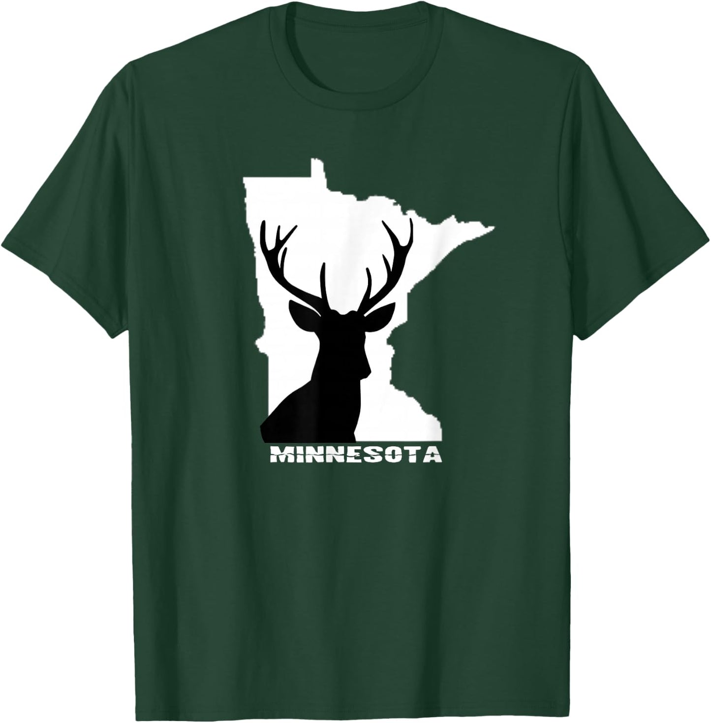 Minnesota Deer Hunting Gear Big Buck Hunt T-Shirt - T-Shirt | Forest