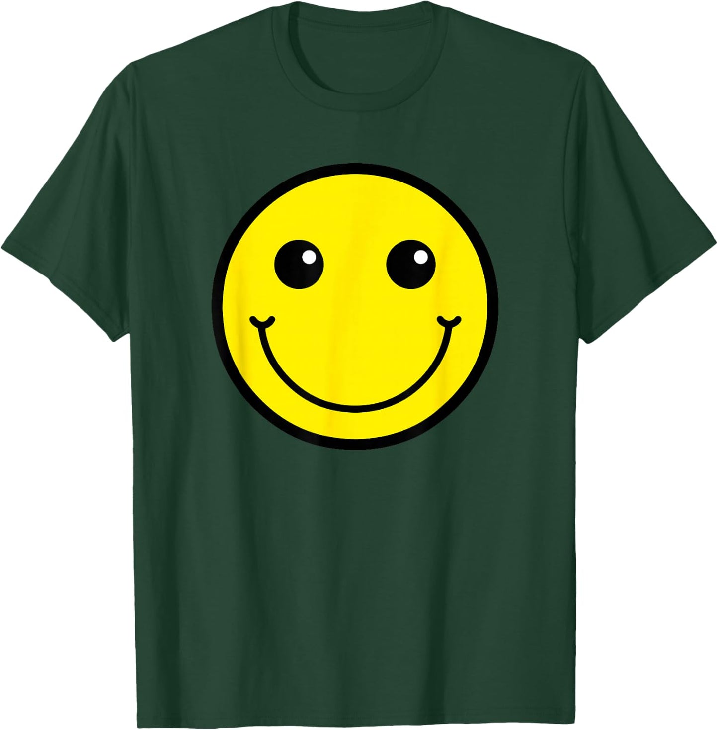 Happy Face fun design great for School T-Shirt - T-Shirt | Forest