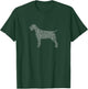 Wirehaired Pointing Griffon WPG Breed Wordcloud T-Shirt - T-Shirt | Forest