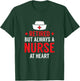 Retired Nurse Cool Nursing Retirements Gift Nurses T-Shirt - T-Shirt | Forest