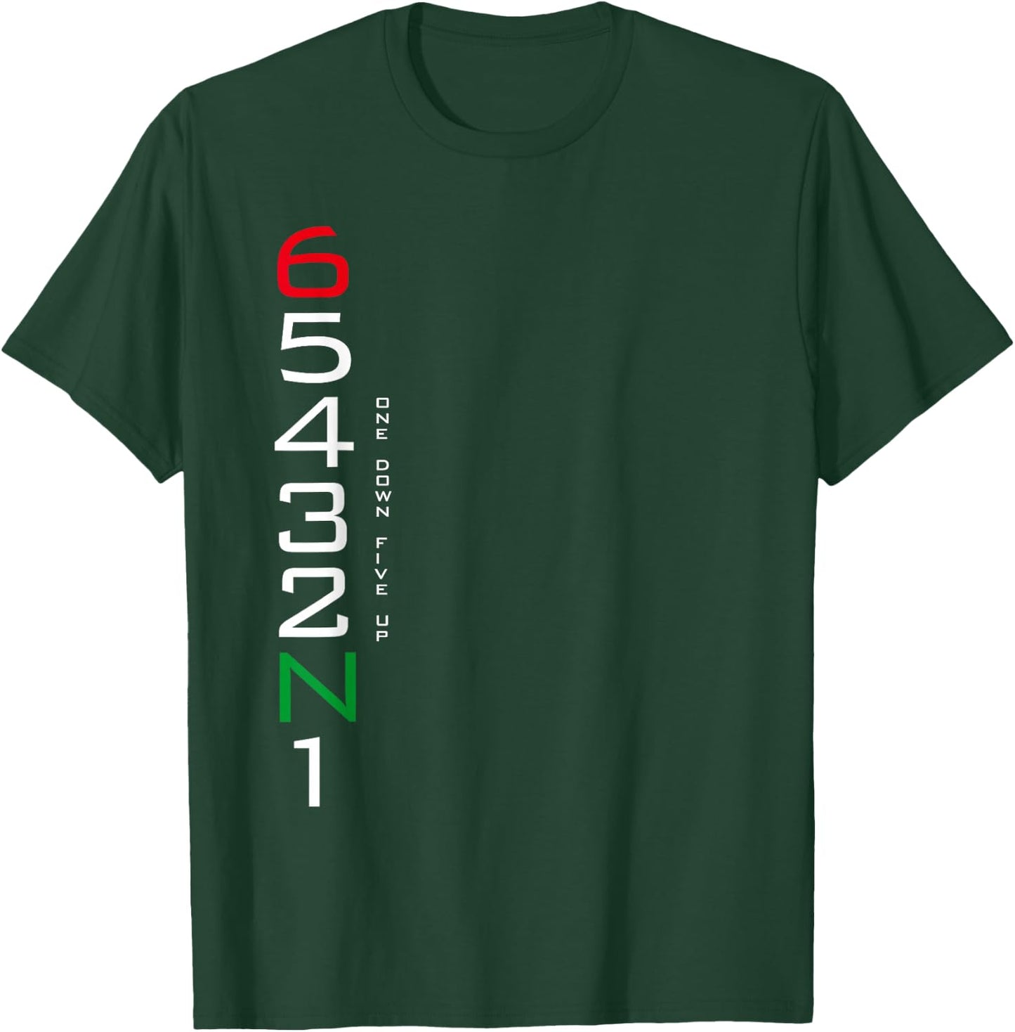 One Down Five Up T-Shirt - T-Shirt | Forest
