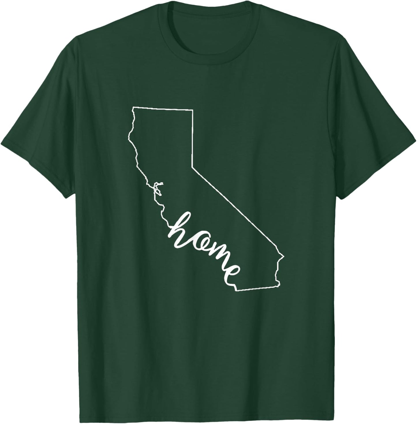 California Native Home Love T-Shirt - T-Shirt | Forest