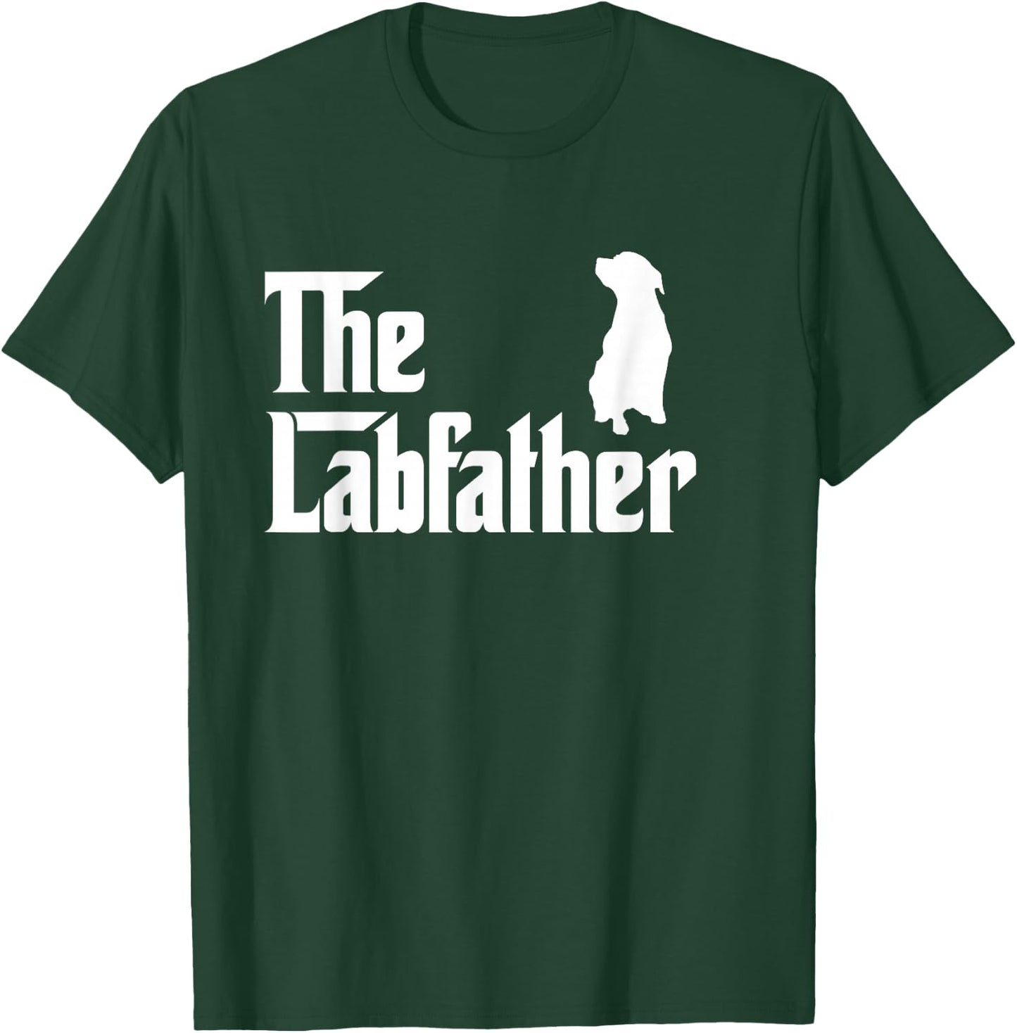 The Lab Father Funny Labrador Dad Gift Shirt T-Shirt - T-Shirt | Forest