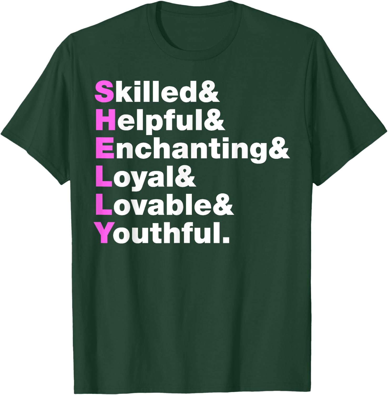 Shelly Name Gift - Personalized Shelly T-Shirt - T-Shirt | Forest