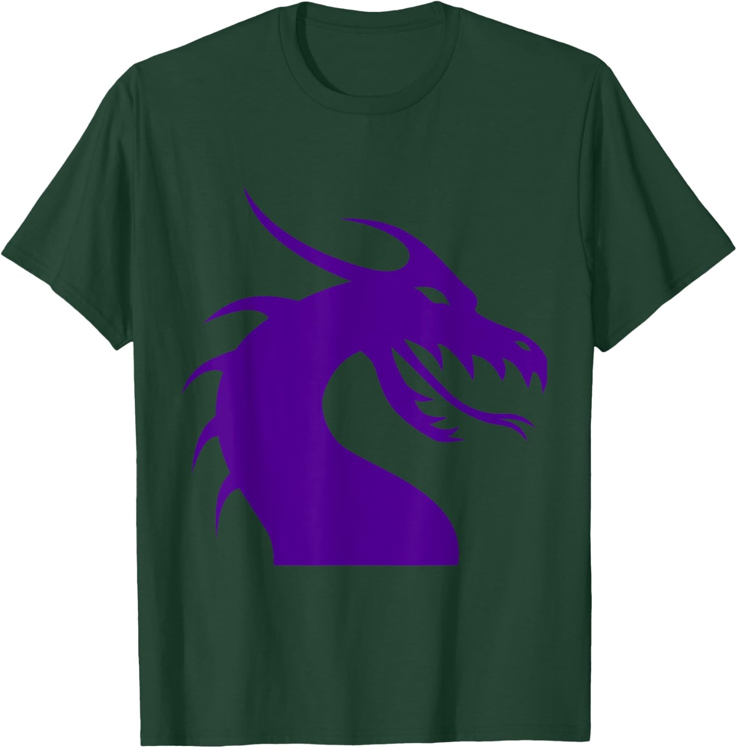 Cow Bone Hill Purple Dragon short sleeve T-Shirt - T-Shirt | Forest