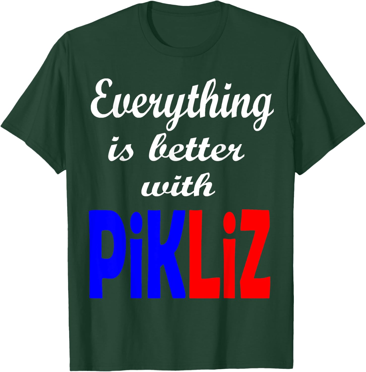 Everything is better with Pikliz Haitian ZOE Haiti Pride T-Shirt - T-Shirt | Forest