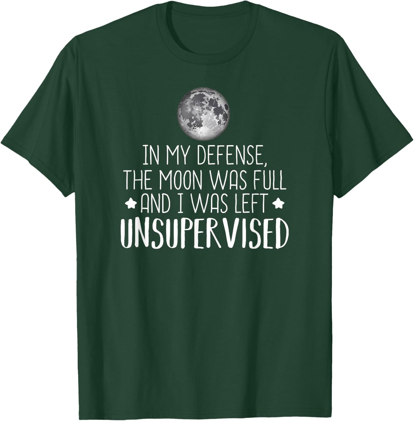 Full Moon Wiccan Wiccan and Pagan Witch T-Shirt - T-Shirt | Forest
