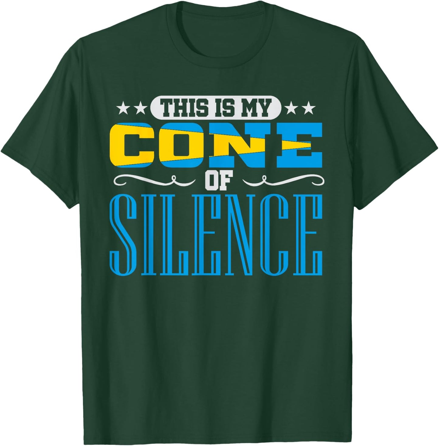 Cone of Silence Agile Project Management Funny Gift Shirt T-Shirt - T-Shirt | Forest