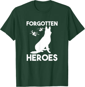 Veteran heroes American Dogs of wars forgotten heroes T-Shirt - T-Shirt | Forest