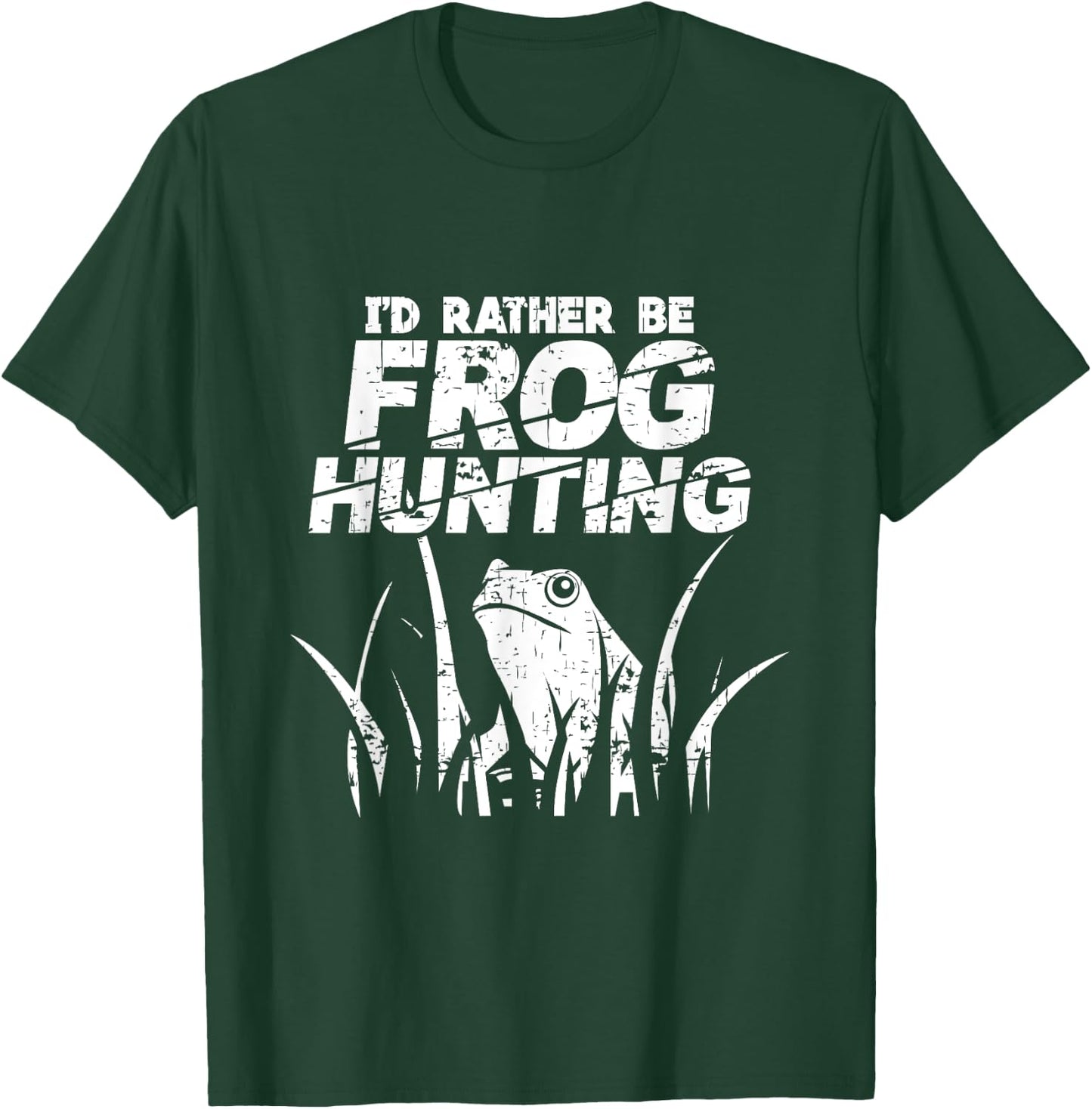 Frog Hunting T-Shirt - T-Shirt | Forest