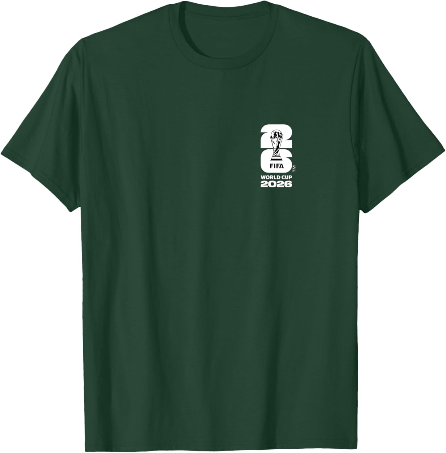 Kids FIFA World CUP26 Egypt Country Ball T-Shirt - T-Shirt | Forest