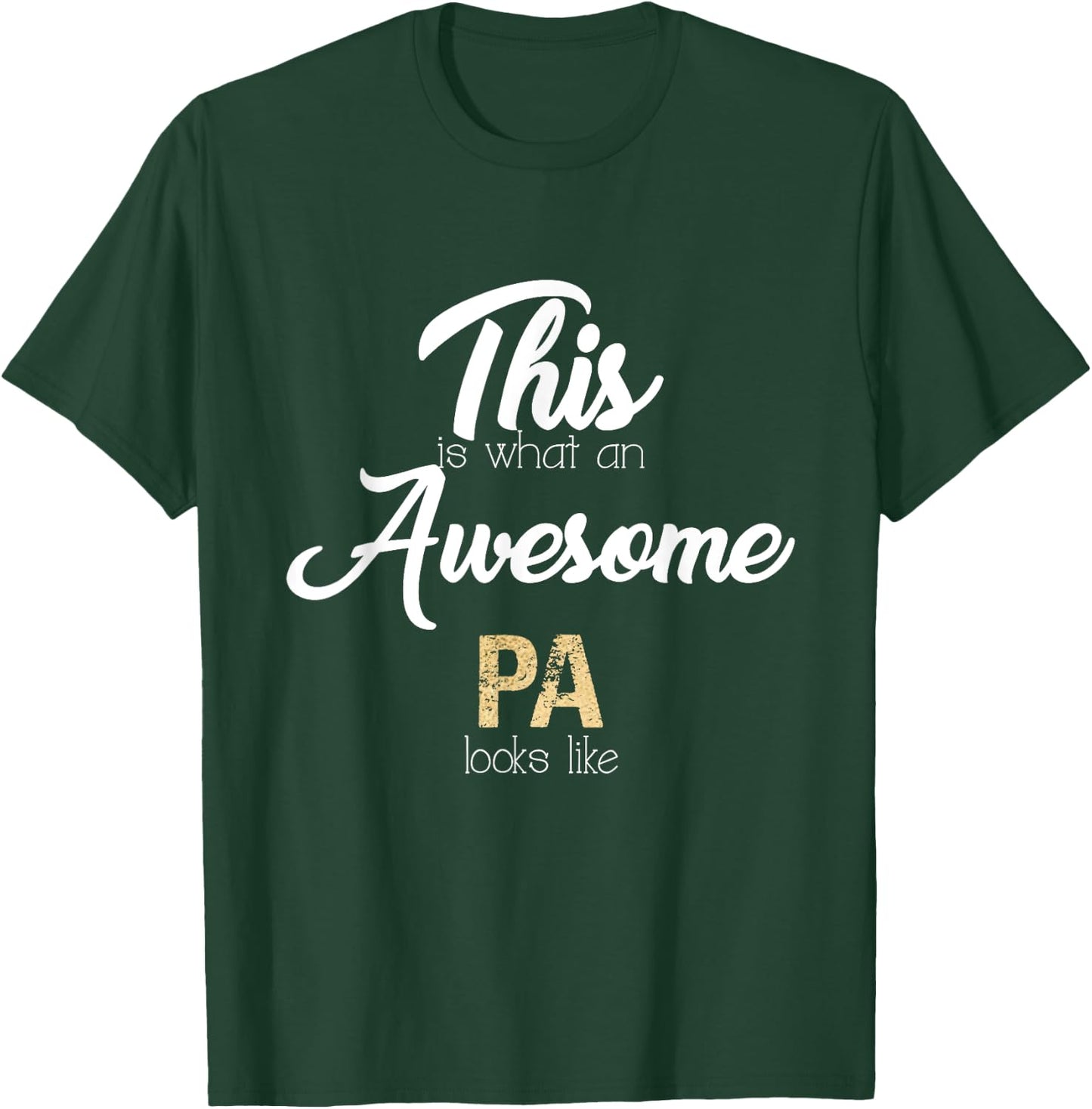 Awesome Pa Gift Grandfather from Granddaughter Grandson T-Shirt - T-Shirt | Forest