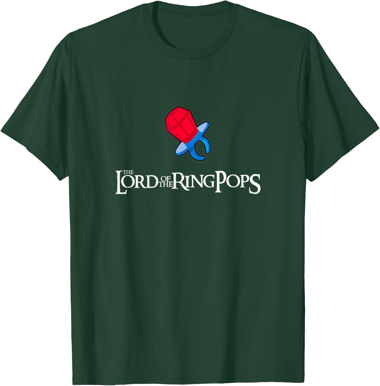 Candy Shirt. Funny Lord of the Ring Pops Design T-Shirt - T-Shirt | Forest