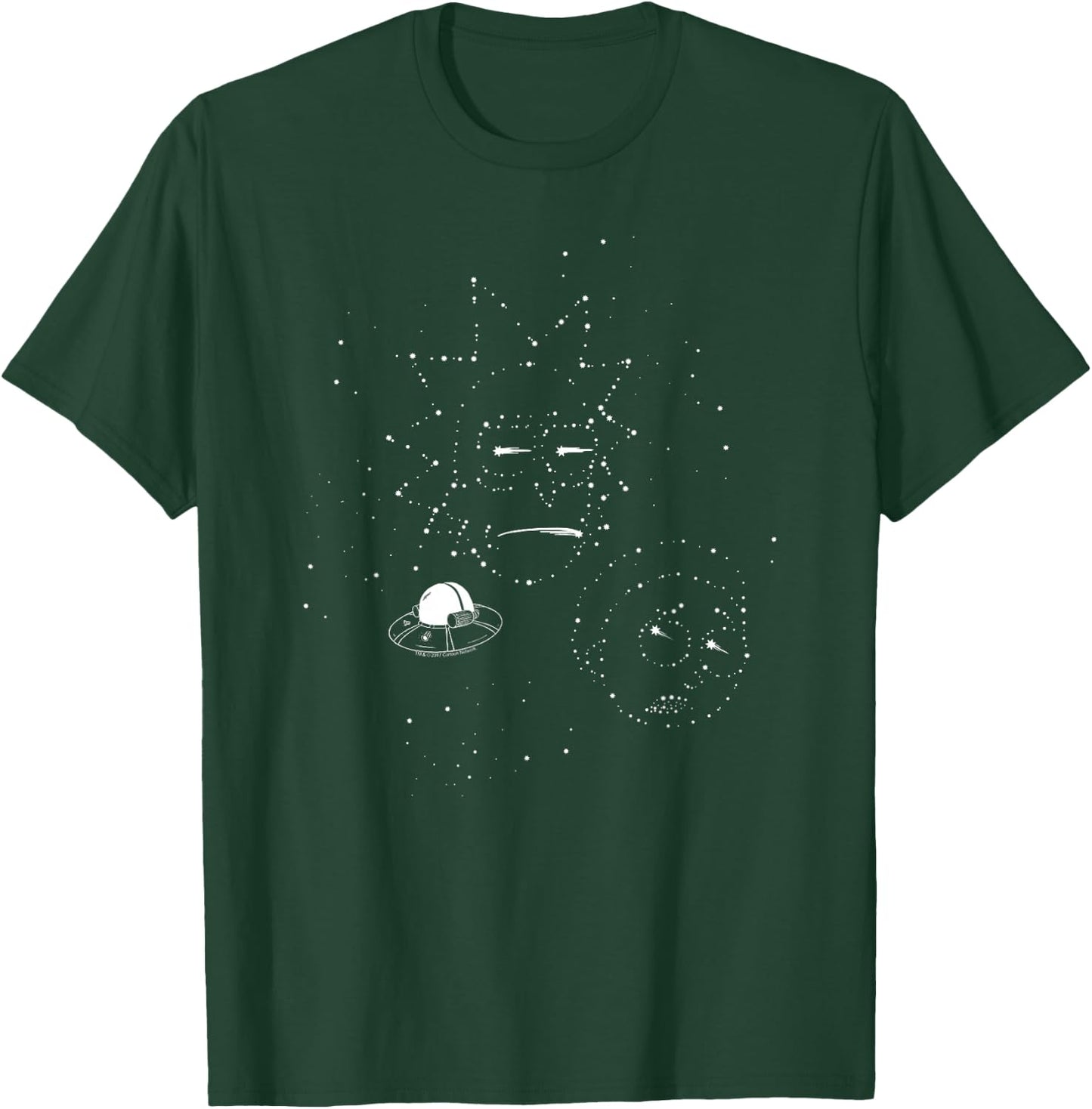 Rick and Morty Rick and Morty Constellation T-Shirt - T-Shirt | Forest