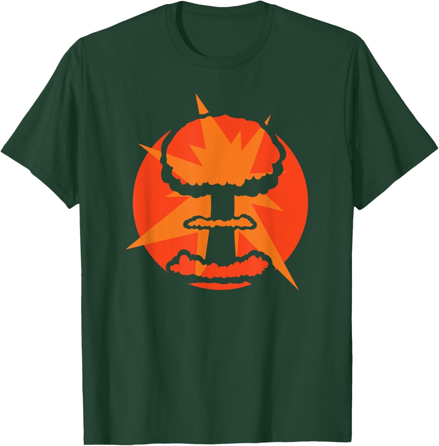 Nuclear Bomb Shirts Mushroom Clouds Retro War Blast T-Shirt - T-Shirt | Forest