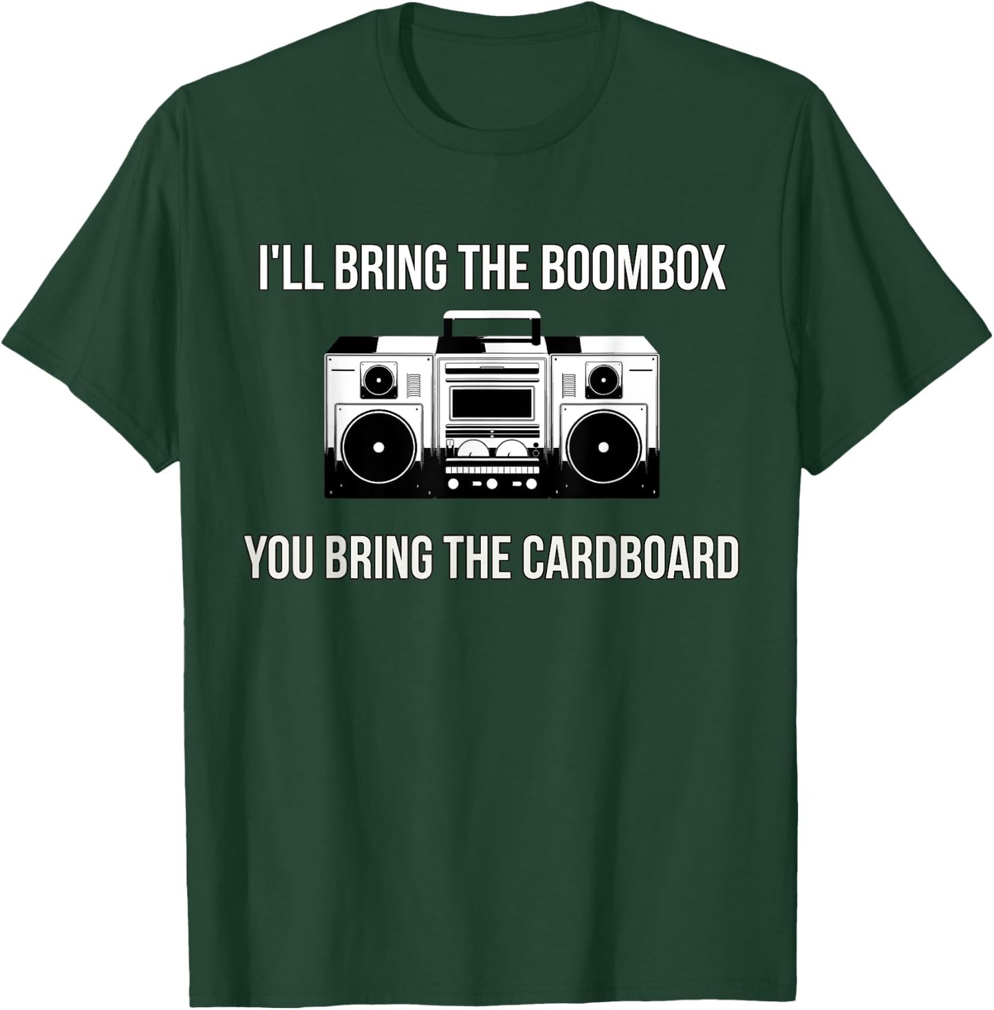 Break Dancing Boombox Vintage 80s 90s Music T-Shirt - T-Shirt | Forest
