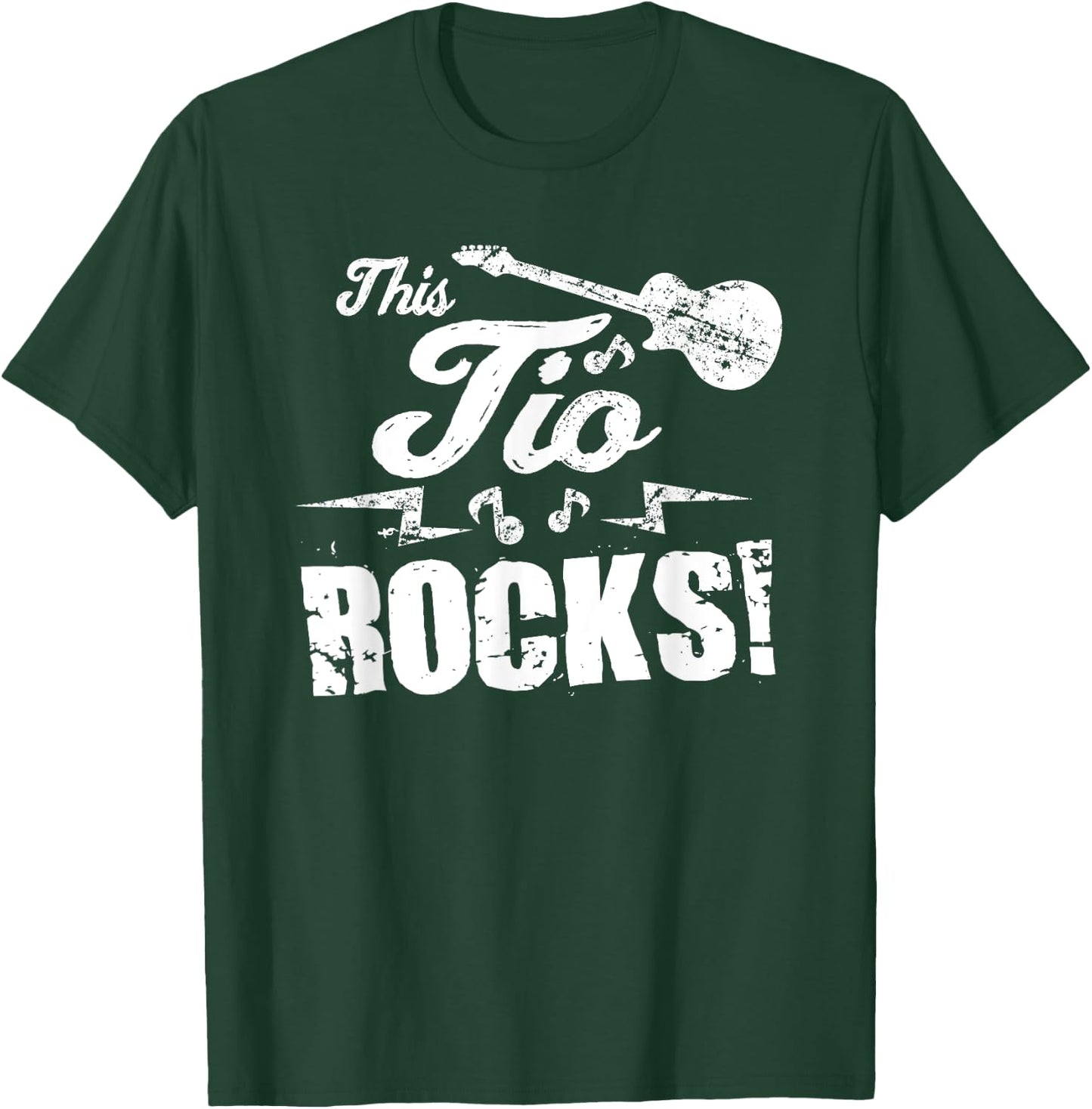 This Tio Rocks T Shirt - Guitar Rock and Roll Funny Gift T-Shirt - T-Shirt | Forest