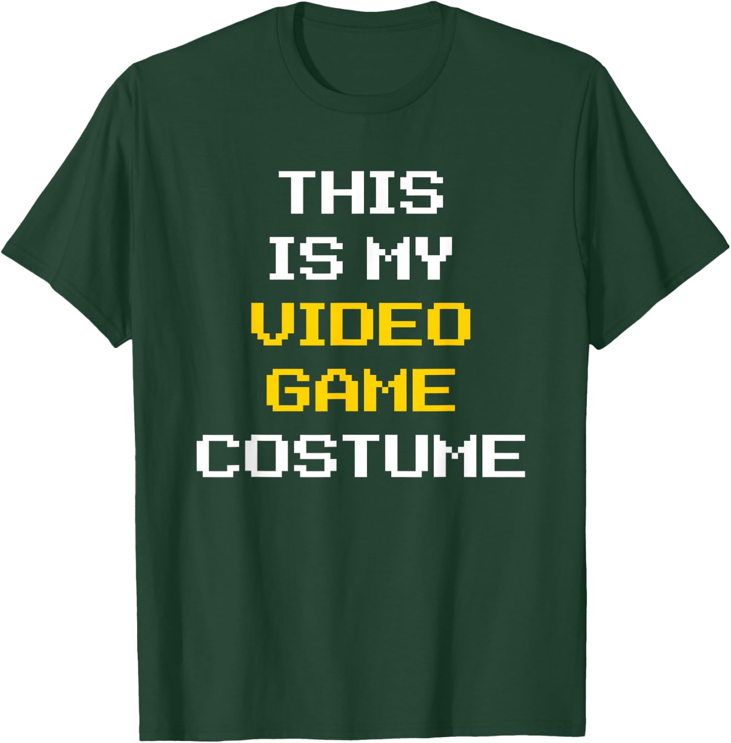 This Is My Video Game Halloween Costume Funny Gamer Gaming T-Shirt - T-Shirt | Forest