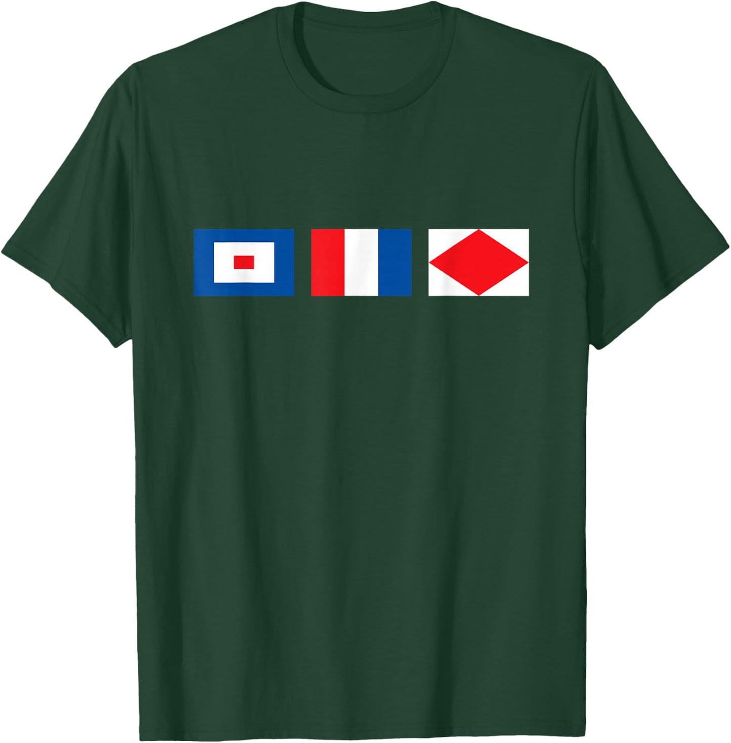 Whiskey Tango Foxtrot Funny Sailing T-Shirt - T-Shirt | Forest