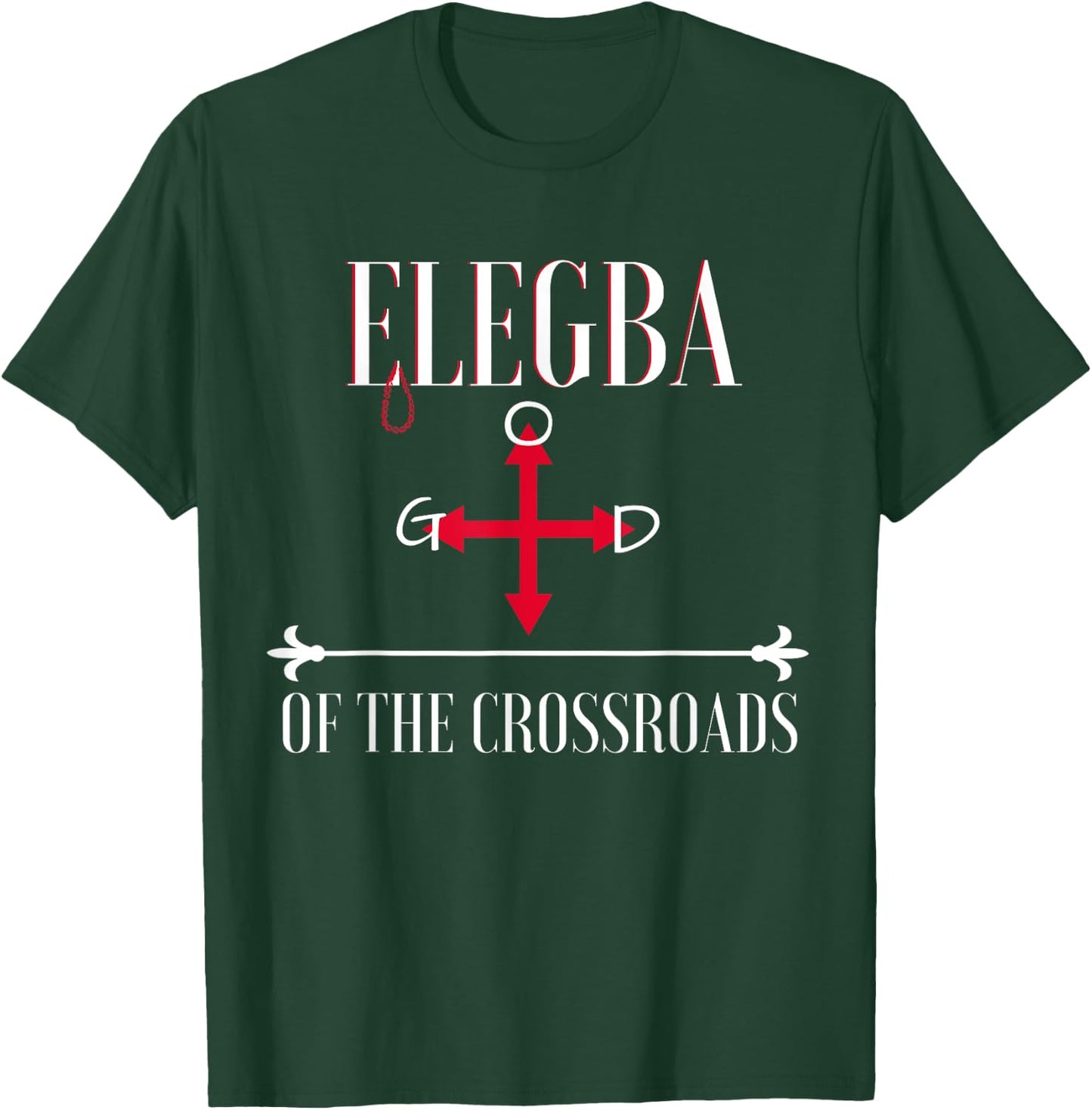 Elegba - Eleggua God Of The Crossroads Yoruba T-Shirt - T-Shirt | Forest