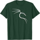 Kali Linux Lover White Dragon Logo OpenSource Os T-Shirt - T-Shirt | Forest