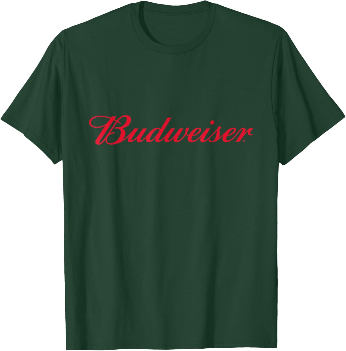 Budweiser Script Logo T-Shirt - T-Shirt | Forest