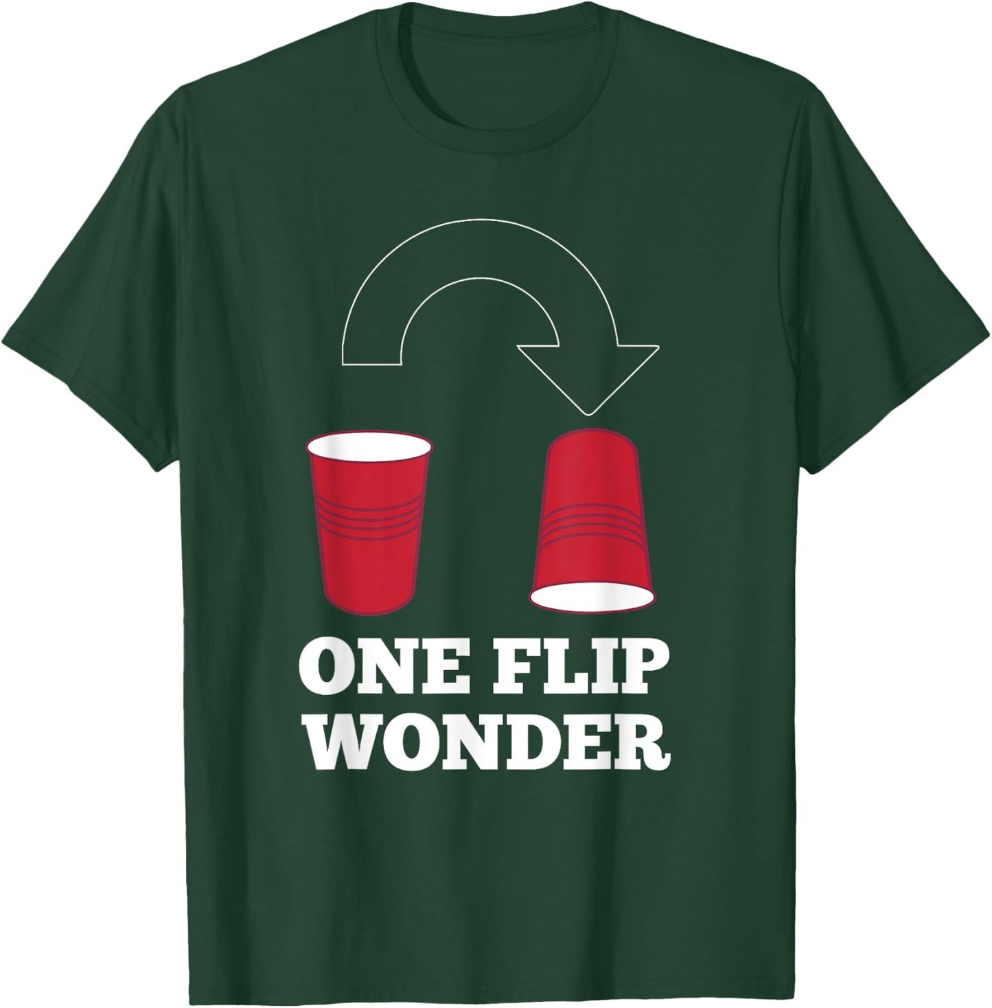 One Flip Wonder Cup Champion T-Shirt - T-Shirt | Forest
