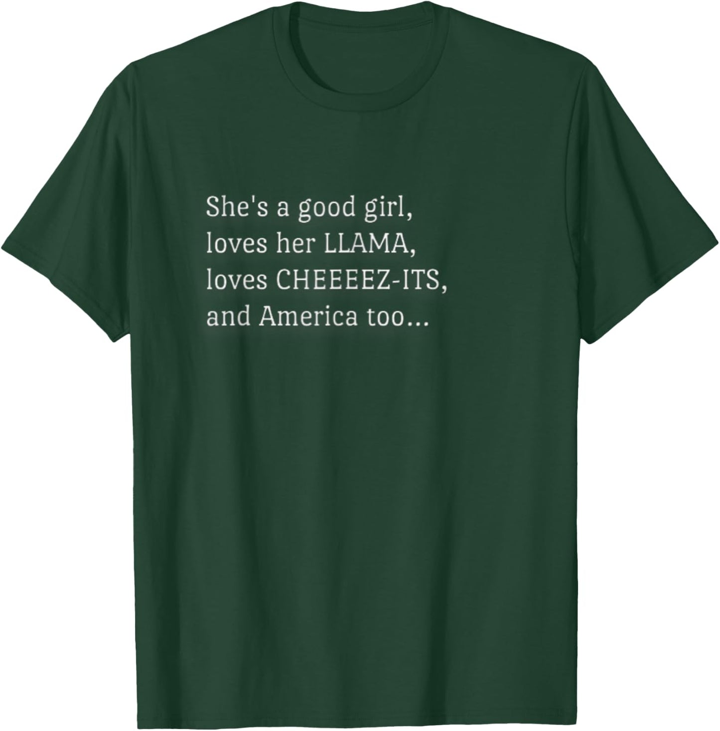 She's a good girl - Misheard Lyrics T-Shirt - T-Shirt | Forest