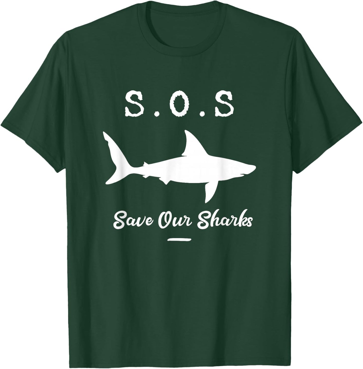 Save Our Sharks Gift Conservationists Animal Lovers T-Shirt - T-Shirt | Forest