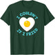 I Couldn't If I Fried Funny Matching T-Shirt - T-Shirt | Forest
