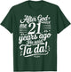 Funny 21st Birthday yrs Ago God Said Ta Da Turn 21 Years Old T-Shirt - T-Shirt | Forest